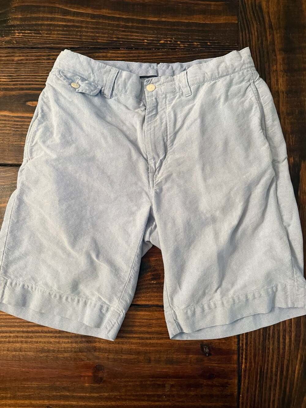 Men’s Polo Ralph Lauren Chino Shorts Size 30 Classic Fit Blue Cotton